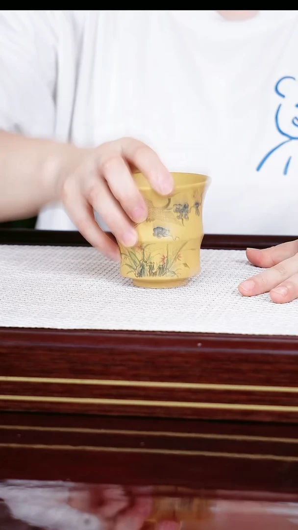 茶杯紫砂宜兴紫砂主人杯