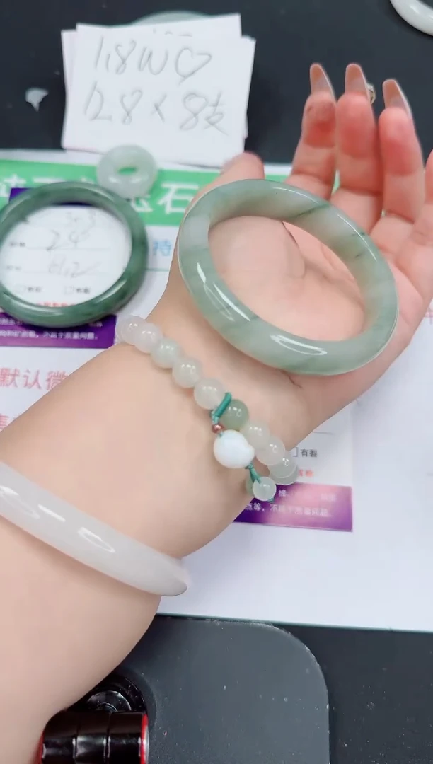 石英质玉手镯未镶嵌304-56/57