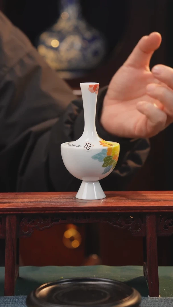 【闪购商品】摆件釉下五彩纯手工手绘原创瓷器