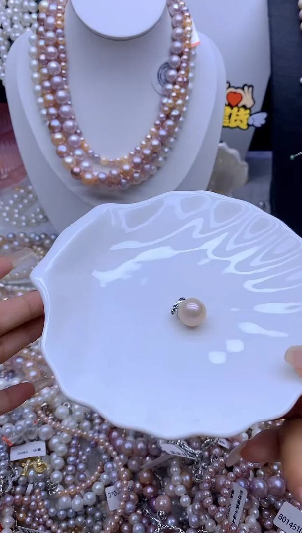 淡水珍珠未镶嵌吊坠(不含链)珍珠吊坠