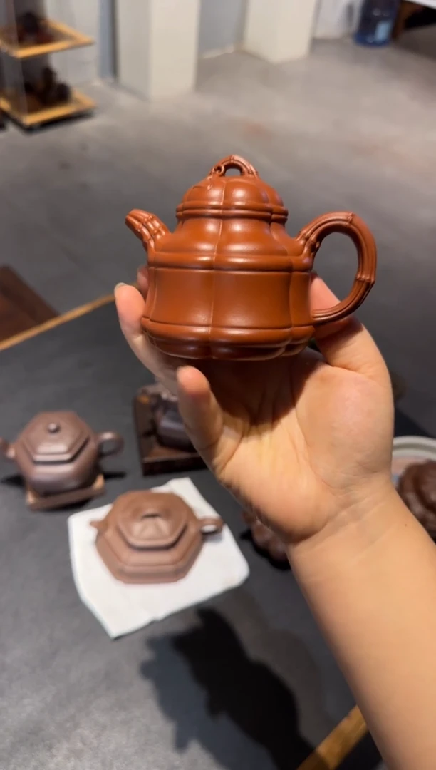 茶壶紫砂用****3海棠竹鼎