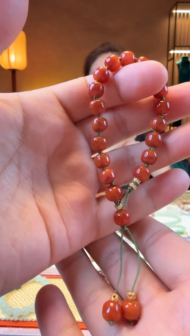 【闪购商品】南红玛瑙手链未镶嵌南红手串