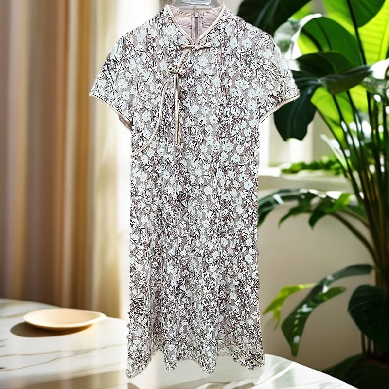 2718#粉【木兮兮专属】2025年春季新款气质显瘦百搭休闲时尚连衣裙