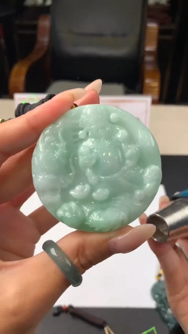 【闪购商品】定制翡翠未镶嵌不退不换CMH1件-A