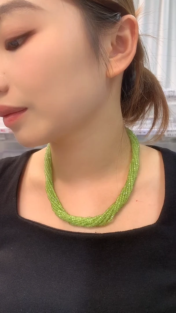 颈饰未镶嵌橄榄石【宝石矿主严选】