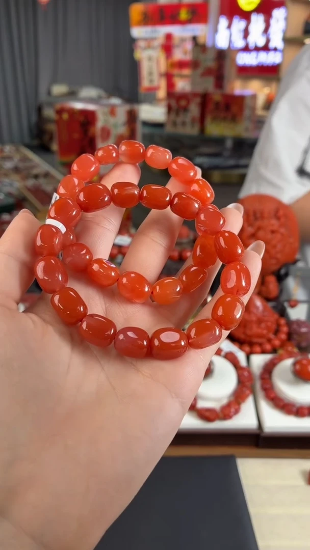 未镶嵌保山随型手串南红玛瑙（多样式发其一）