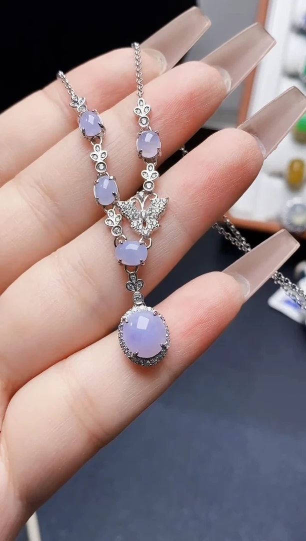 银S925镶嵌戒指翡翠3341