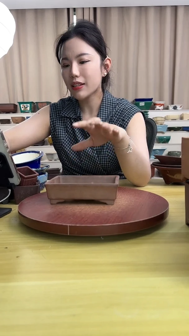 紫砂花盆紫砂花盆微瑕