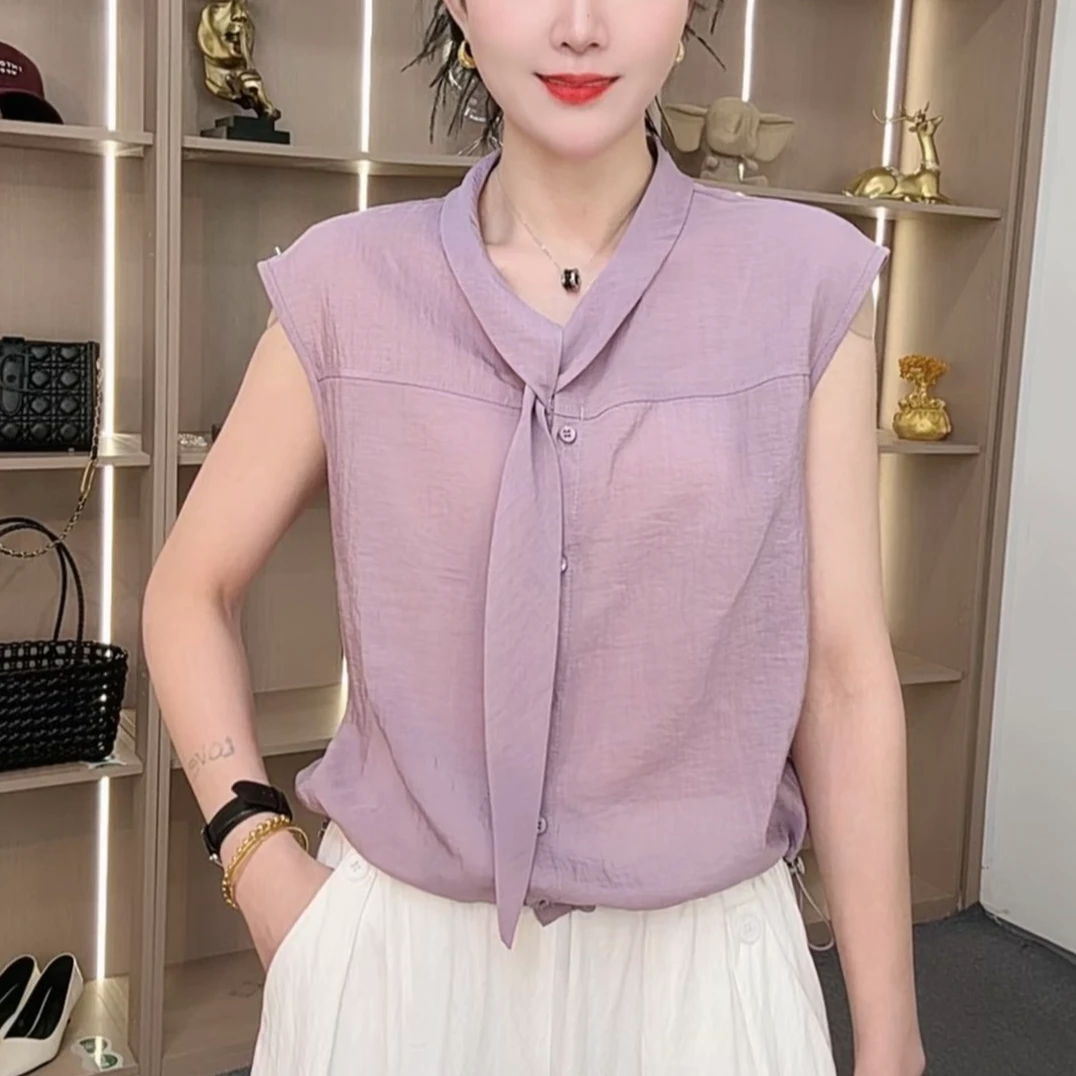 2025夏季新时尚洋气百搭减龄气质简约短袖女T恤宽松显瘦上衣6658
