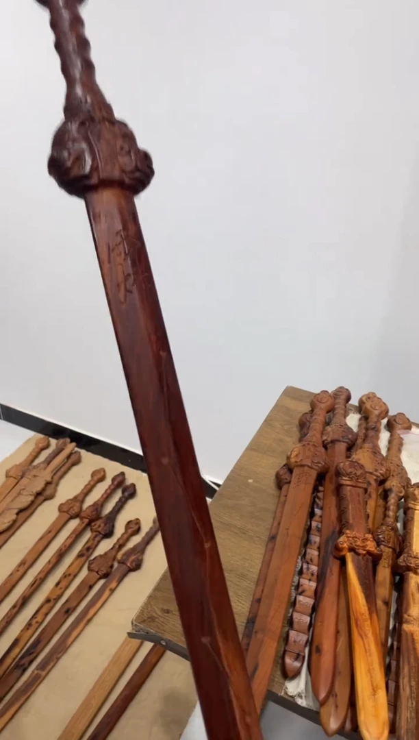 木桃木瑕疵80公分天师剑一物一拍