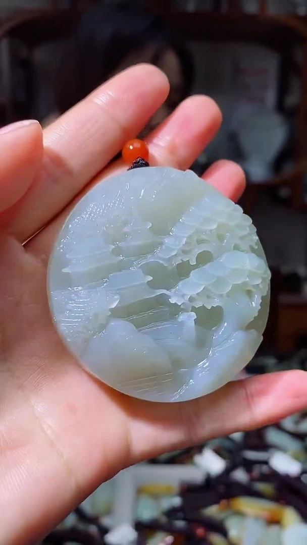 【闪购商品】和田玉挂件未镶嵌1