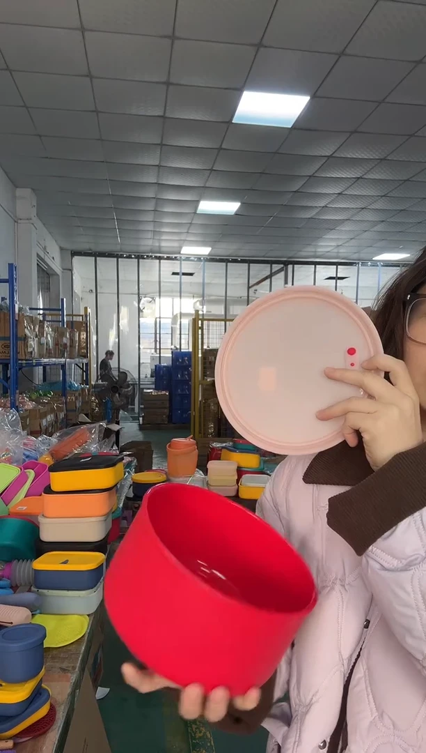 硅胶红底粉盖-2100排气圆盒