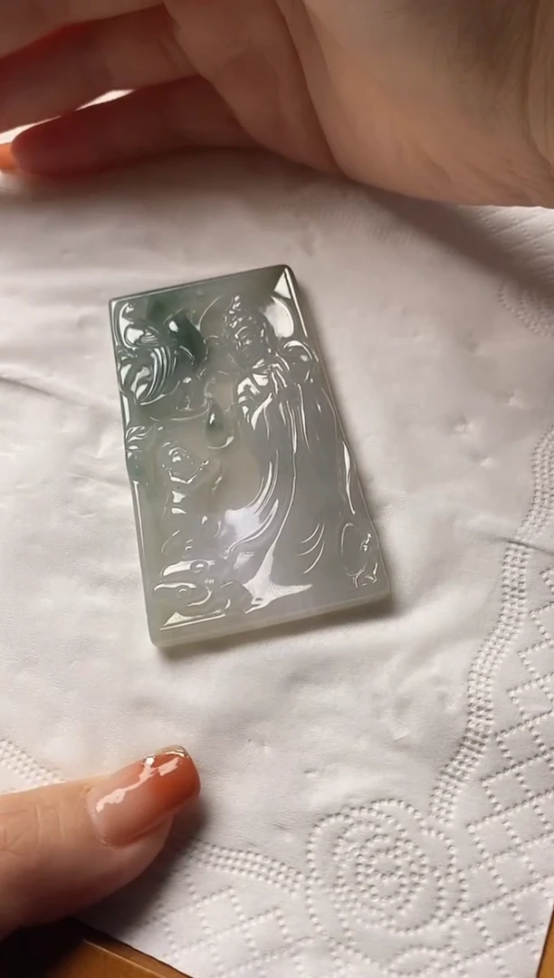 颈饰未镶嵌翡翠吊坠