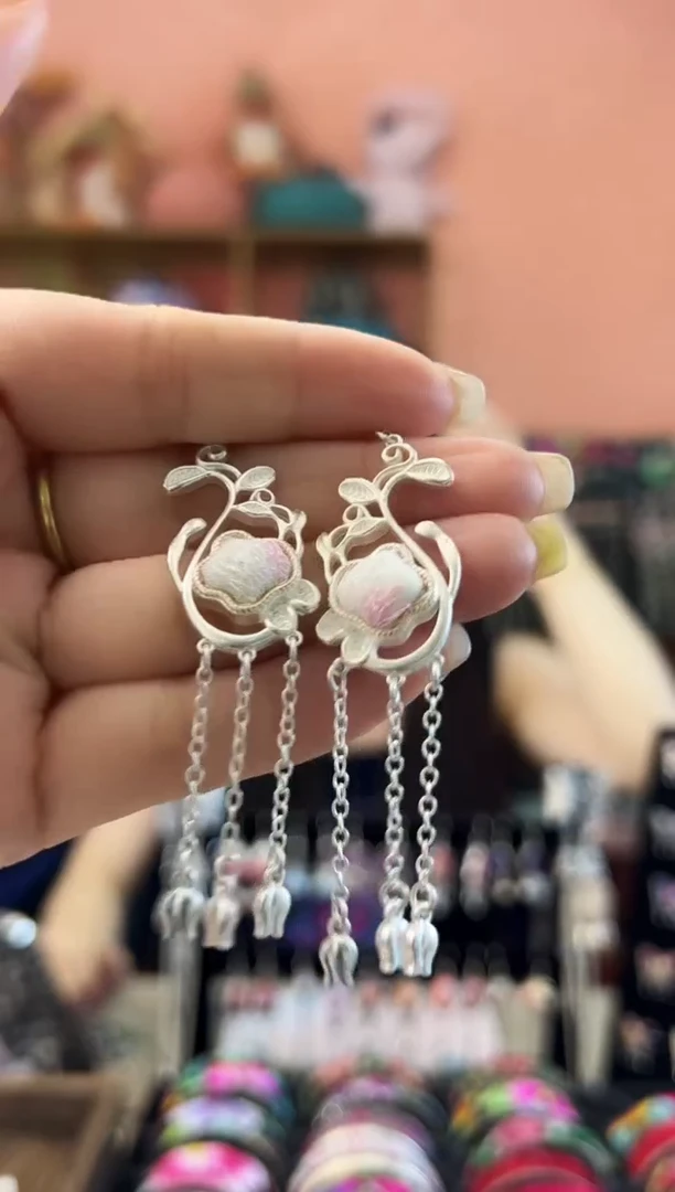 织绣艺枝独绣老绣饰品164