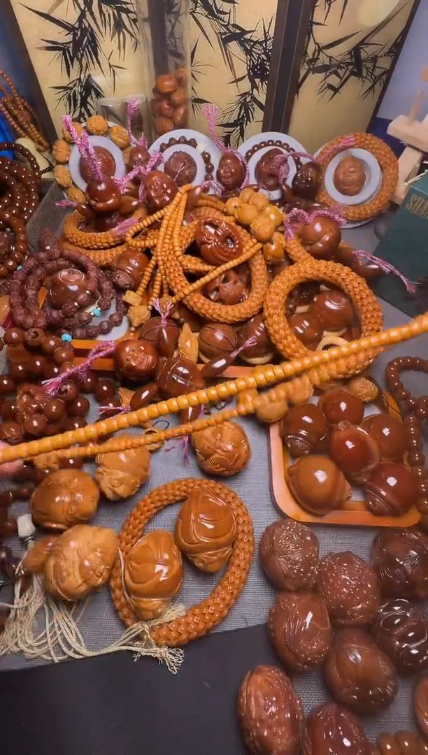 手串橄榄核关公脖挂