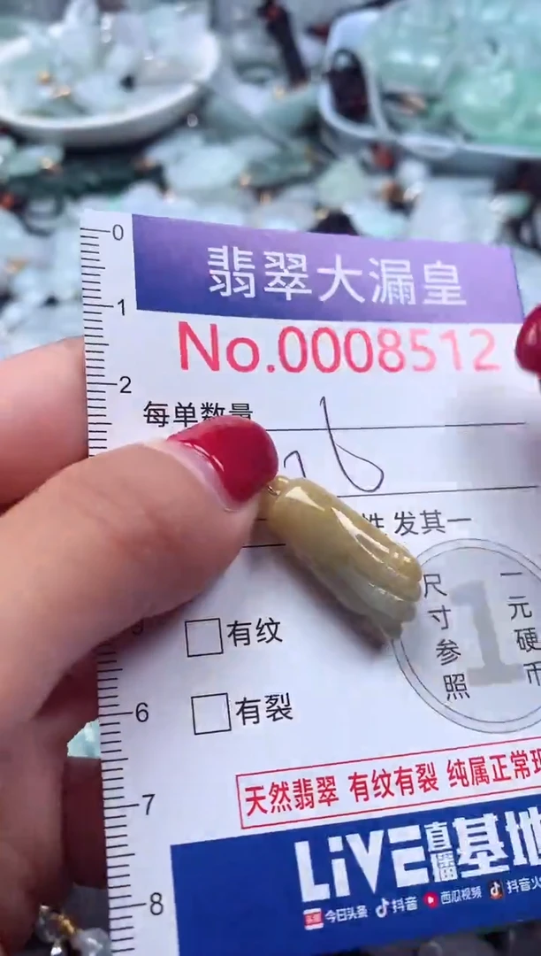 颈饰未镶嵌翡翠8512