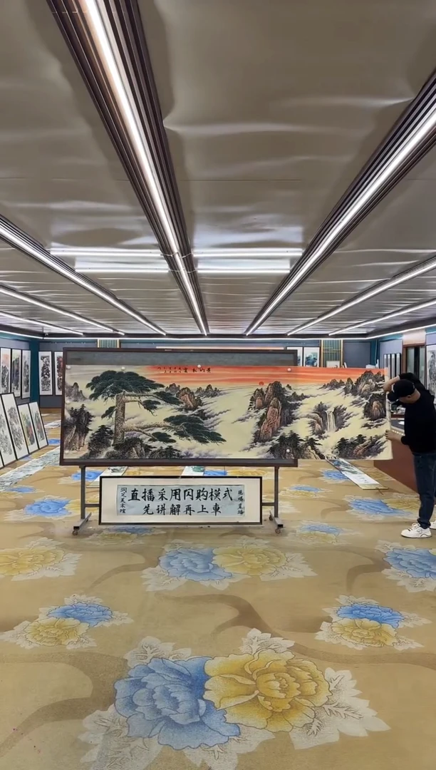 国画M王红兵-小丈二-山水国画