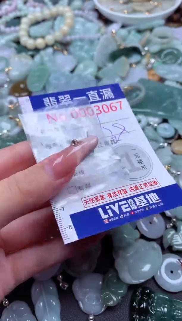 翡翠未镶嵌吊坠(不含链)3067