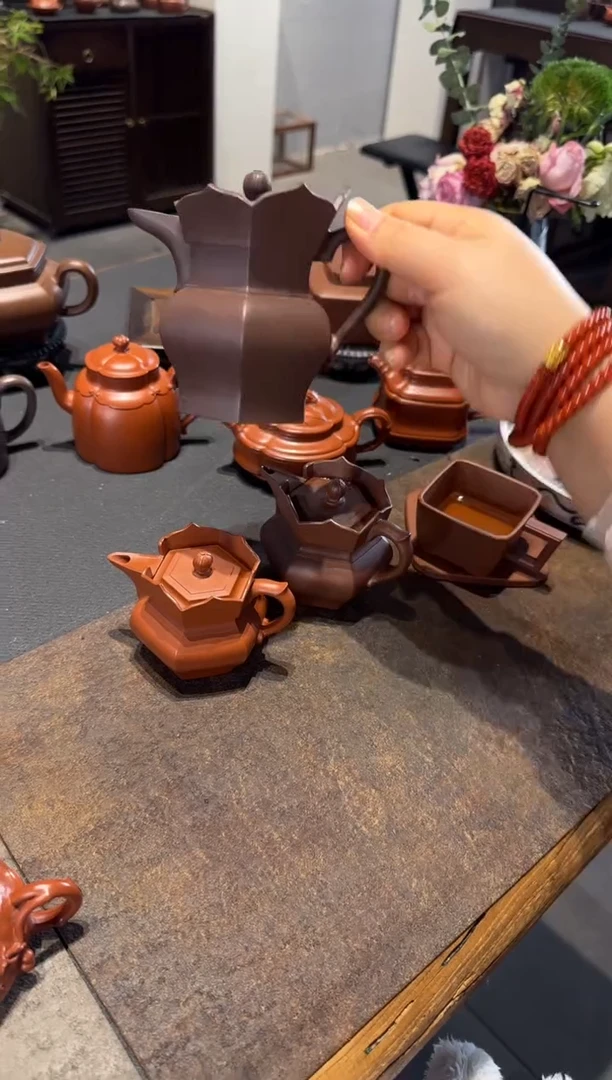 【闪购商品】紫砂茶壶大彬僧帽