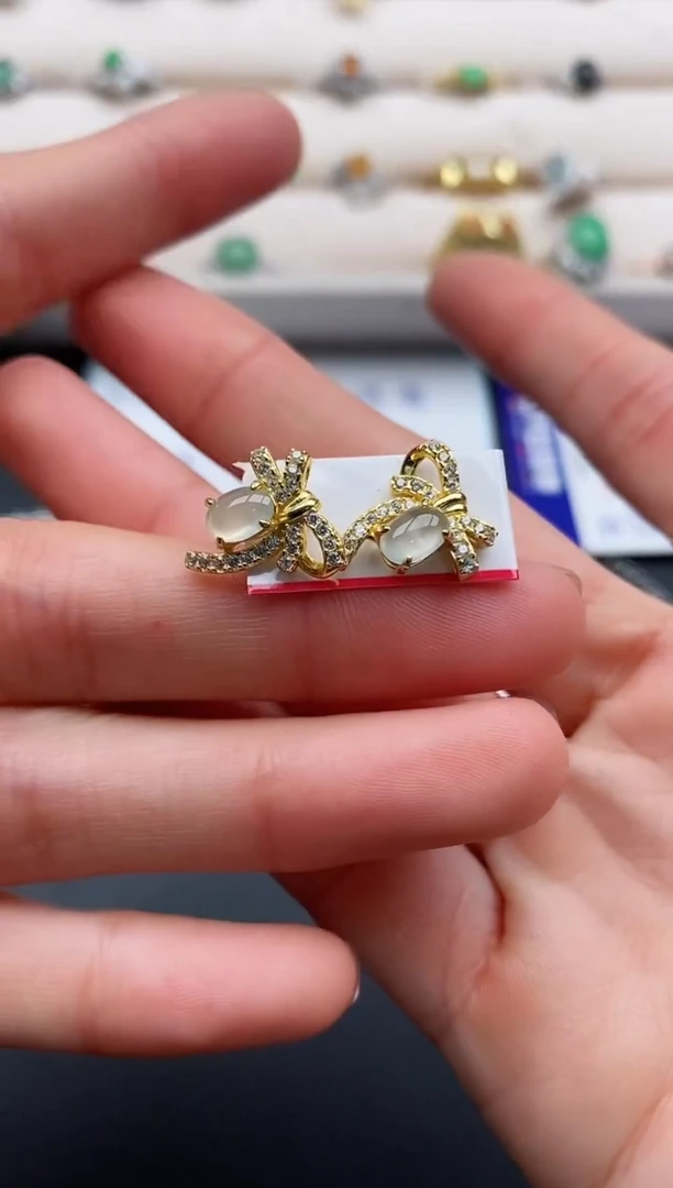 银S925镶嵌戒指翡翠7777777+10