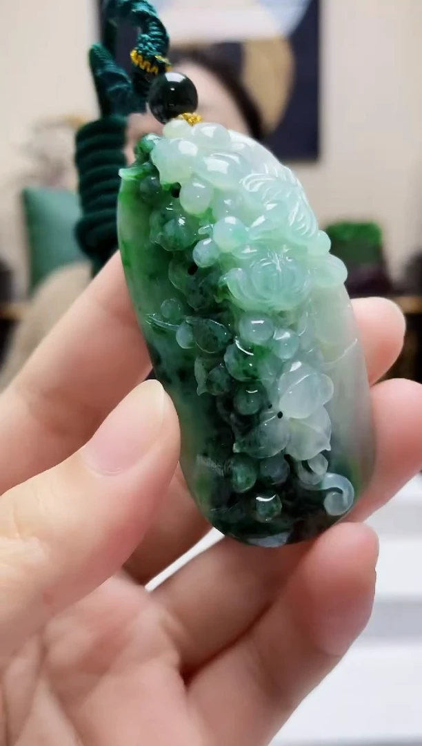 未镶嵌定制翡翠吊坠114