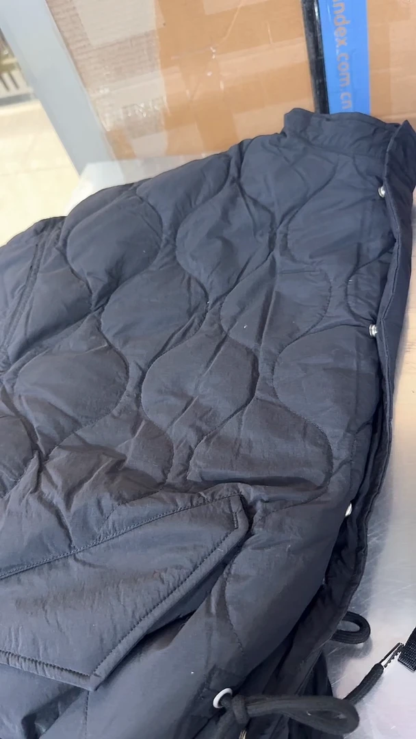 军版羽绒大衣黑色 xl