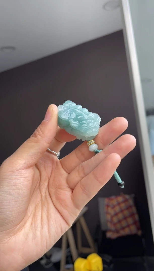 吊坠(不含链)未镶嵌翡翠天然缅甸A货翡翠