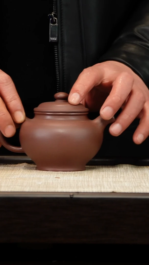 茶壶紫砂紫泥掇只
