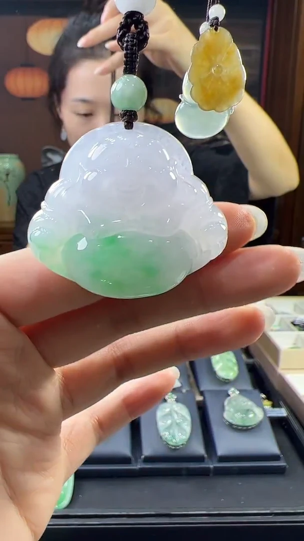 未镶嵌挂件翡翠佛公
