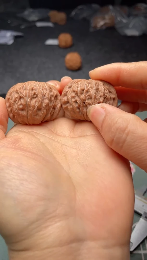 把件文玩核桃w233  磨盘   39