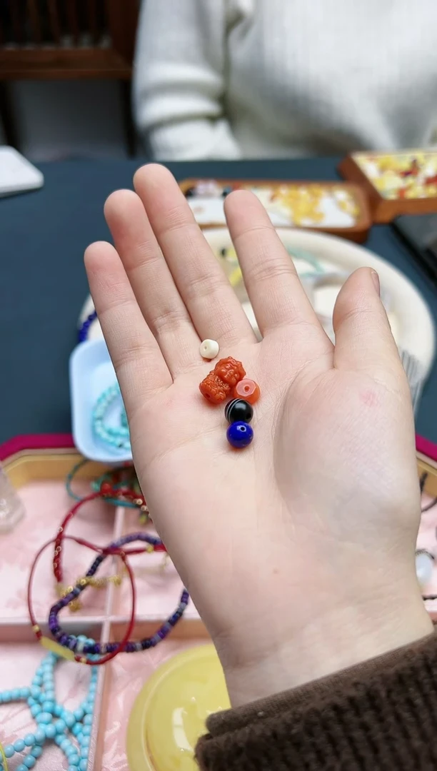 【闪购商品】南红玛瑙配饰未镶嵌南红多宝配饰*1 YX