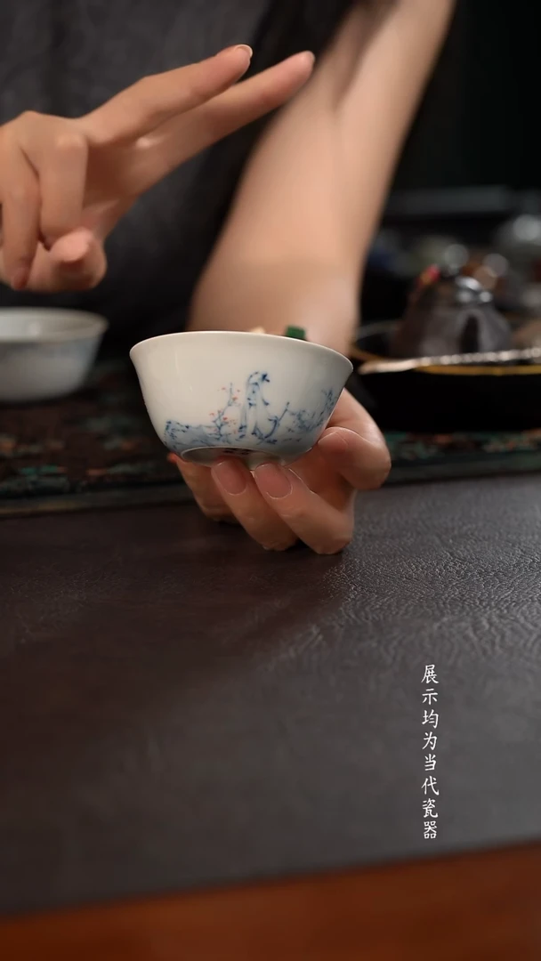 厚力煊文人大鸡缸杯447号