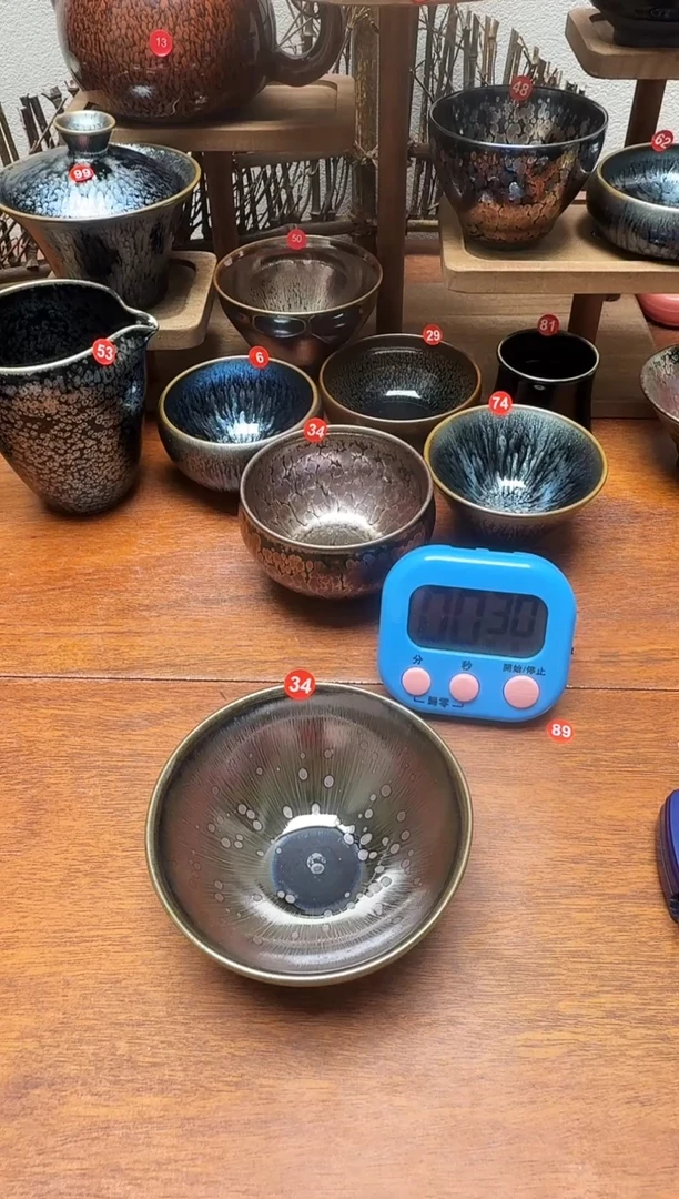 茶盏代*34号建盏工匠茶器