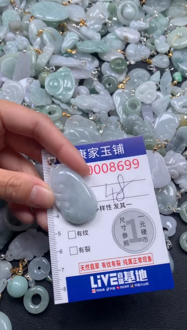 颈饰未镶嵌翡翠8699