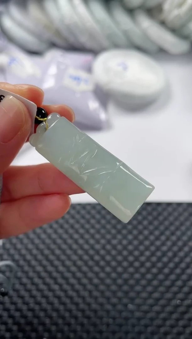 颈饰未镶嵌翡翠4603 竹节