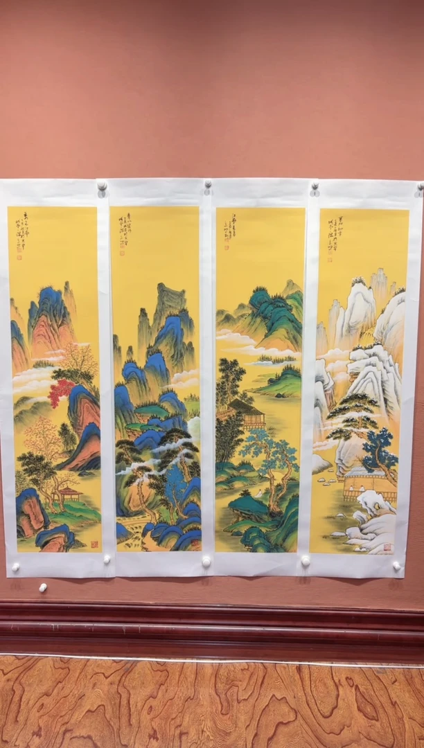 国画师立照老师国画作品
