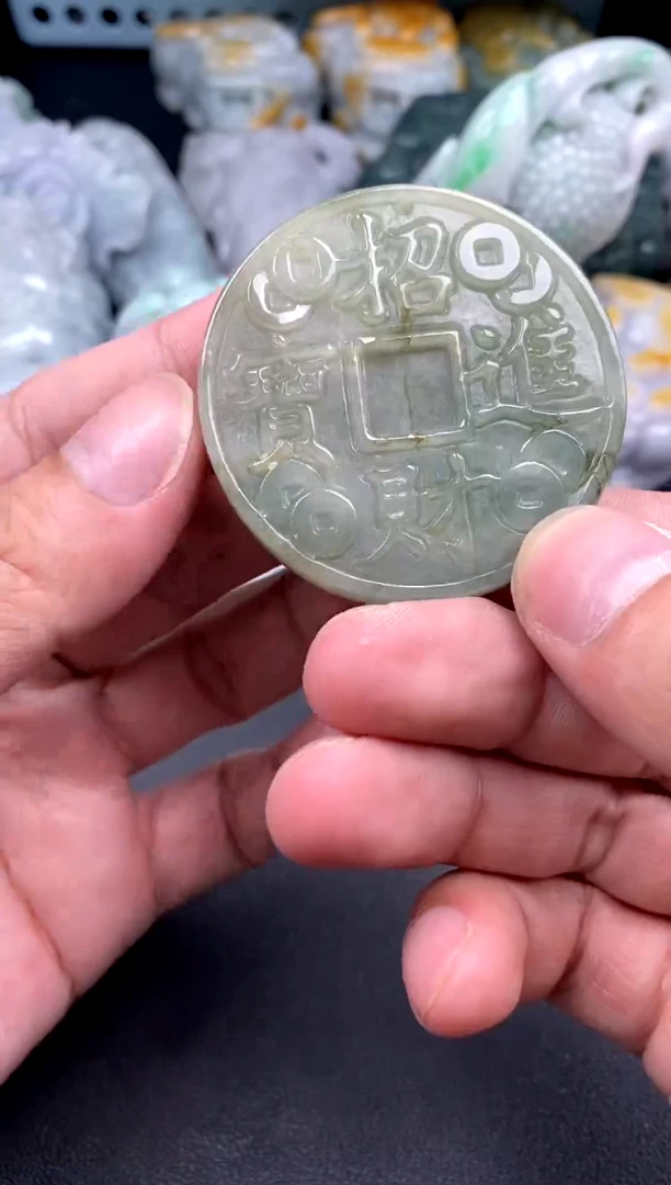 吊坠(不含链)未镶嵌翡翠1