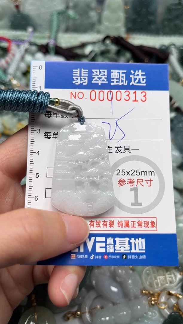 【闪购商品】翡翠颈饰未镶嵌00..0313