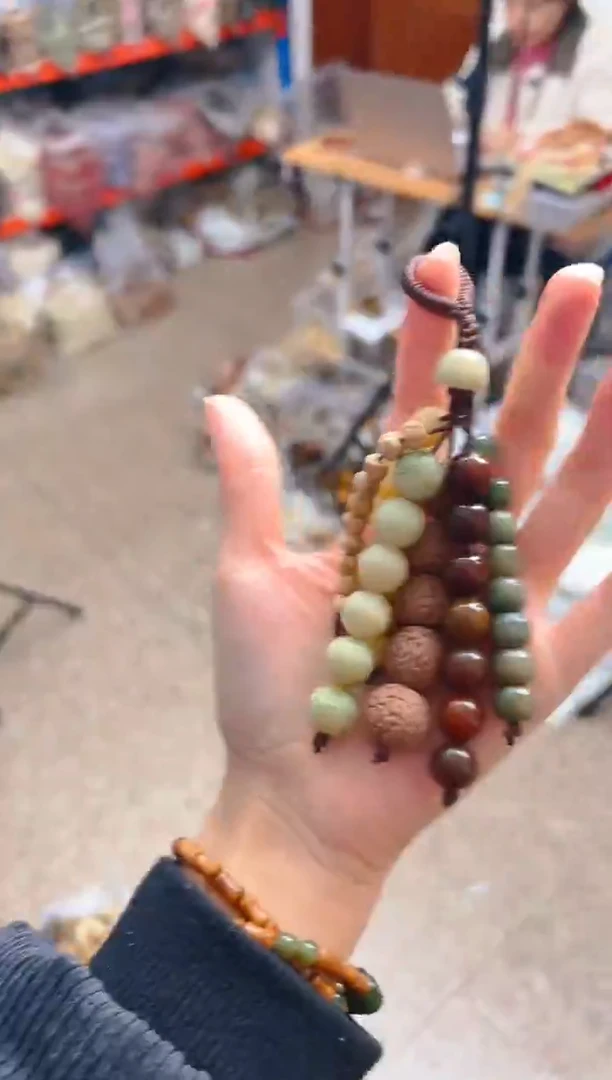 吊坠菩提根/象牙果许愿种子包包挂
