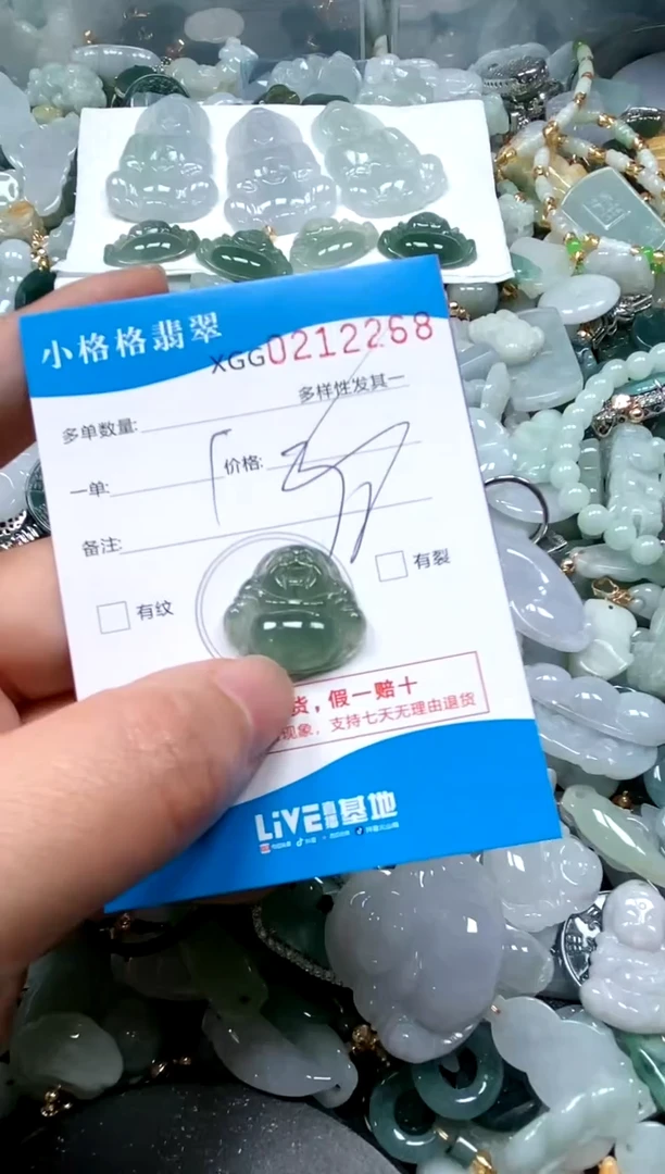 【闪购商品】翡翠颈饰未镶嵌闪购商品0212268