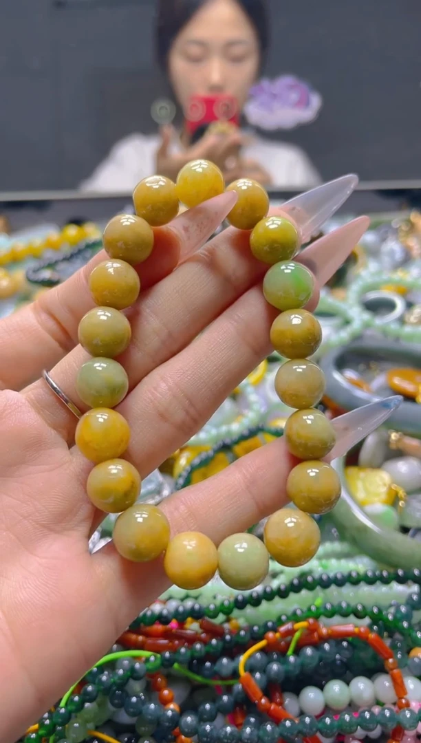 颈饰未镶嵌翡翠10MM