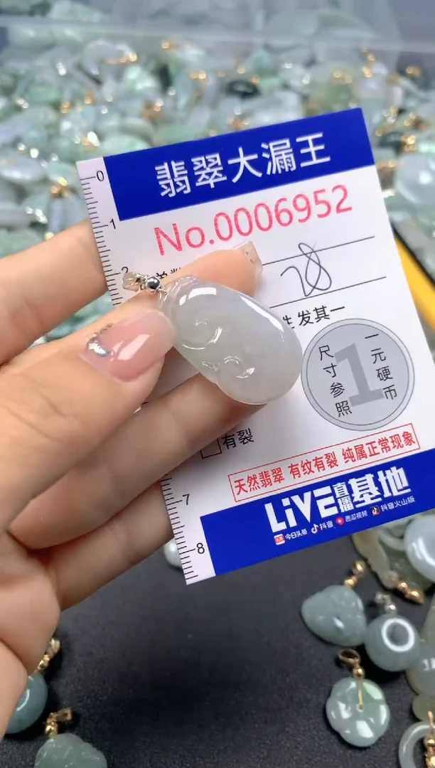 颈饰未镶嵌翡翠6952