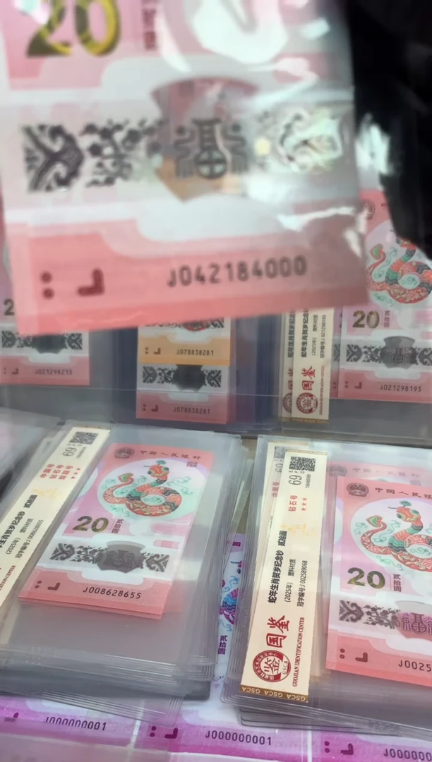 【闪购商品】塑料蛇钞 真钞【单张】4000