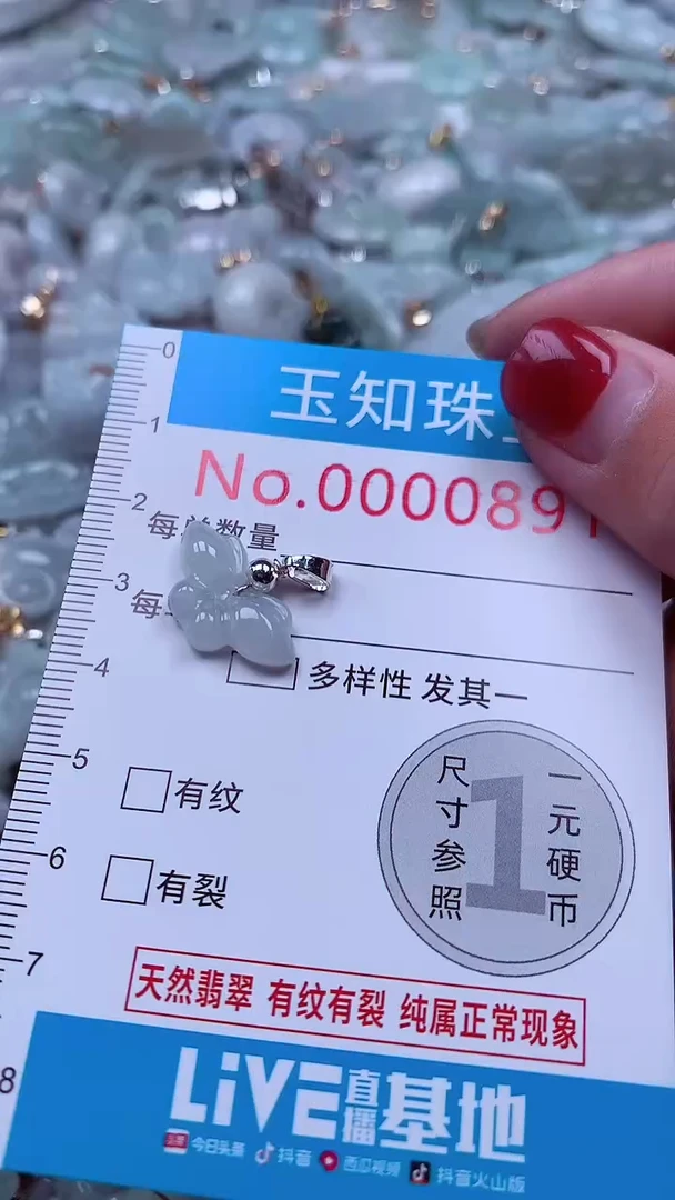 吊坠(不含链)未镶嵌翡翠891