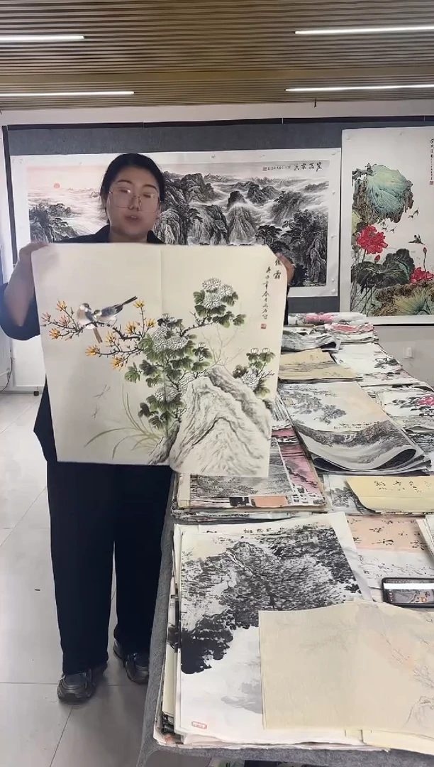 国画丹青专属福利-傲霜