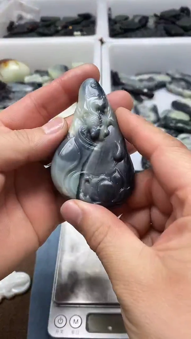 吊坠(不含链)未镶嵌和田玉1