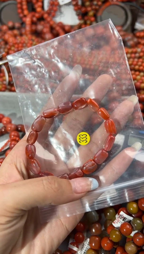 未镶嵌手串南红玛瑙9+