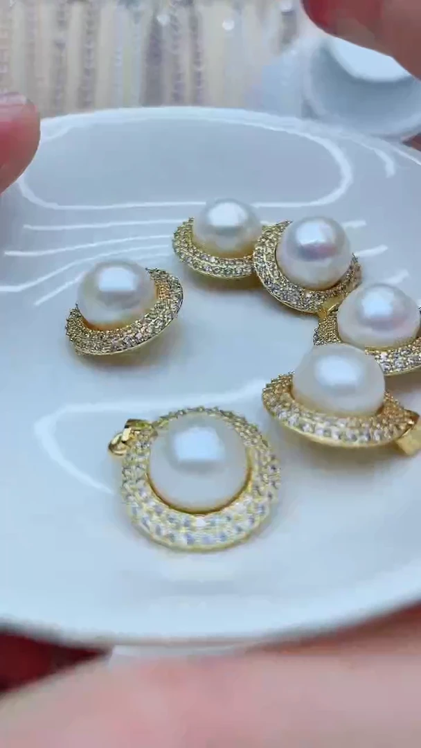 淡水珍珠未镶嵌吊坠(不含链)吊坠多样性发其一