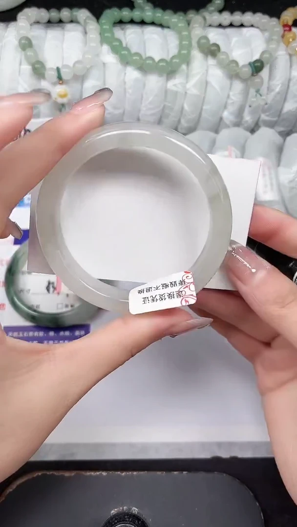 未镶嵌手镯石英质玉313-56/57