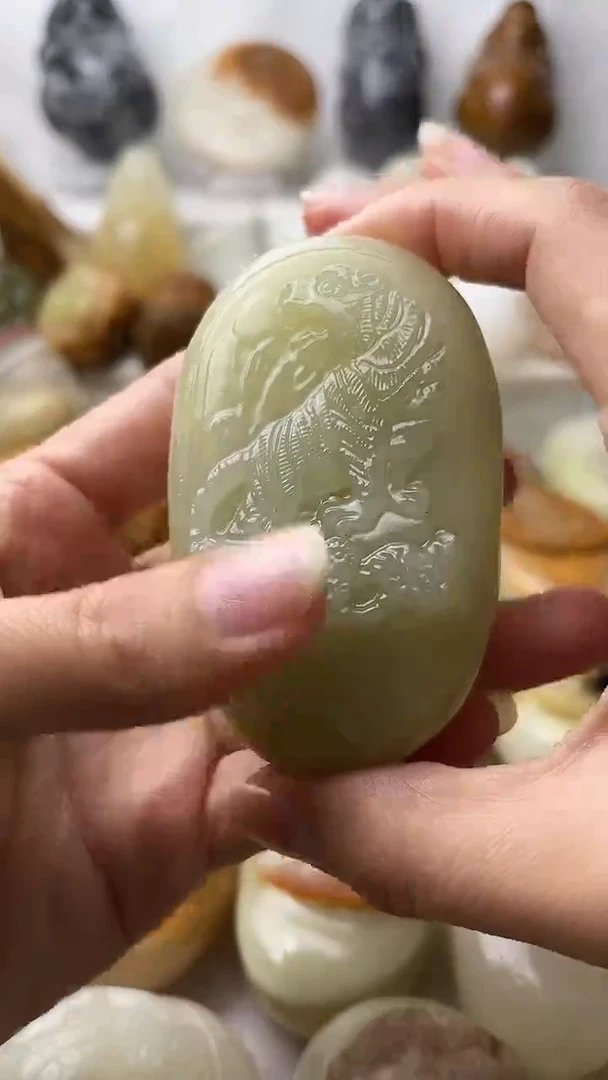 石材古青石棉纹正常不退换上山虎